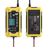 12V6A smart battery charger AGM Start stop battery European regulation full stop reverse protection lead-acid charger